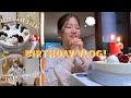 MY 21ST BIRTHDAY VLOG pt. 2 | what i eat in a day, best cake ever, korean speaking