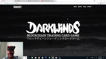 Darkwinds Blockchain Trading Card Game Overview