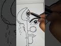 Kali Maa ki beautiful drawing #shorts#art#subscribe#drawing#viralshorts