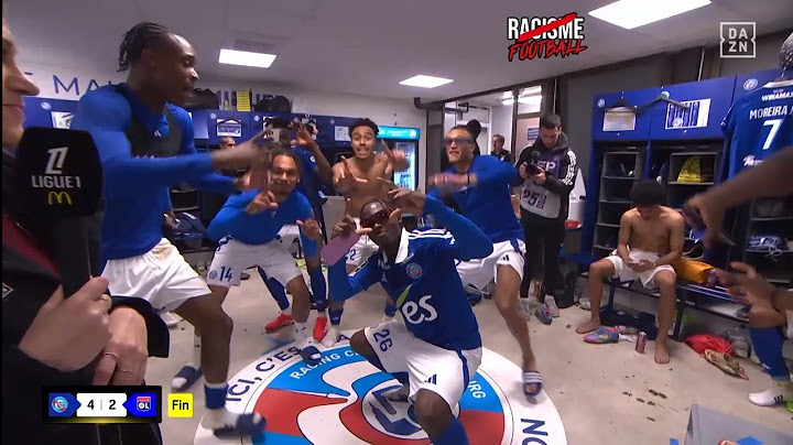 En Immersion dans le vestiaire Strasbourgeois après la victoire 4-2 contre l'OL