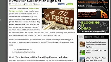 Finding Content for Your Blog with Google Reader