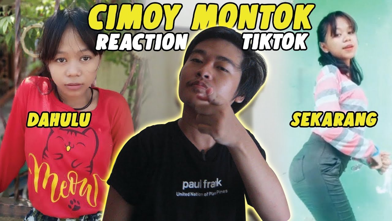 Reaction Tik Tok Hot Cimoy Montok Youtube 