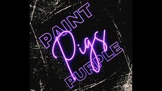 Diamond Doll By Teej And Sundaye Paint Pigs Purple