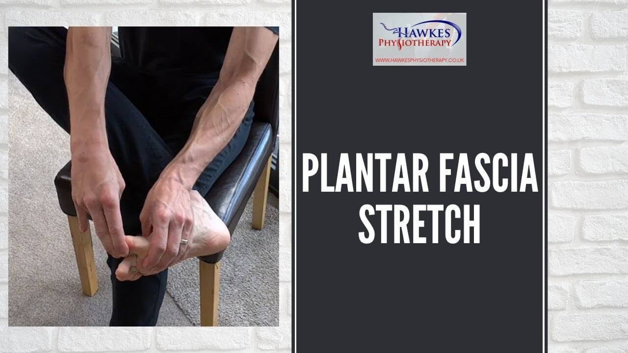 Plantar Fascia stretch - Hawkes Physiotherapy