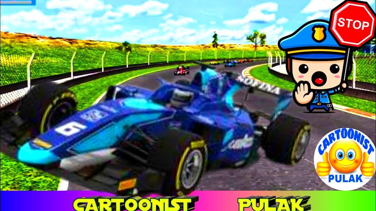 Cartoon Car Racing Cartoon Car Game For Kid Cartoon Car Game