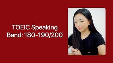 Bài thi mô phỏng TOEIC SPEAKING | Band :170-180/200 | MOCK TEST 5