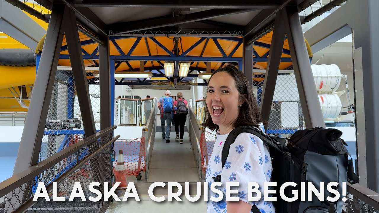 Круиз по Аляске начинается! День посадки на Anthem of the Seas