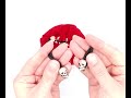 Bag of Many Pouches RPG DnD Dice Bag: Red