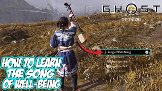 Ghost of Yotei - How to LEARN SONG OF THE WELL-BEING (Find Hot Springs)