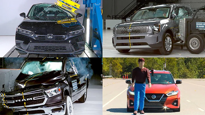 The SAFEST Cars by IIHS Crash Test Institut
