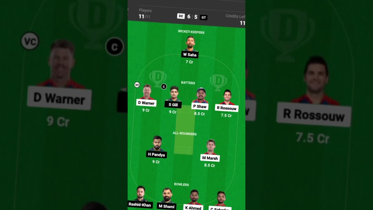 o mahi ve new post today my dream 11 team 