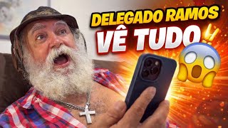 DELEGADO RAMOS VÊ TUDO QUE O VOVÔ FAZ PELAS CÂMERAS 😱😱😱 