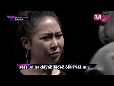 [TR SUB.] Unpretty Rapstar Jessi vs. Lil Cham Diss Battle Türkçe Altyazılı