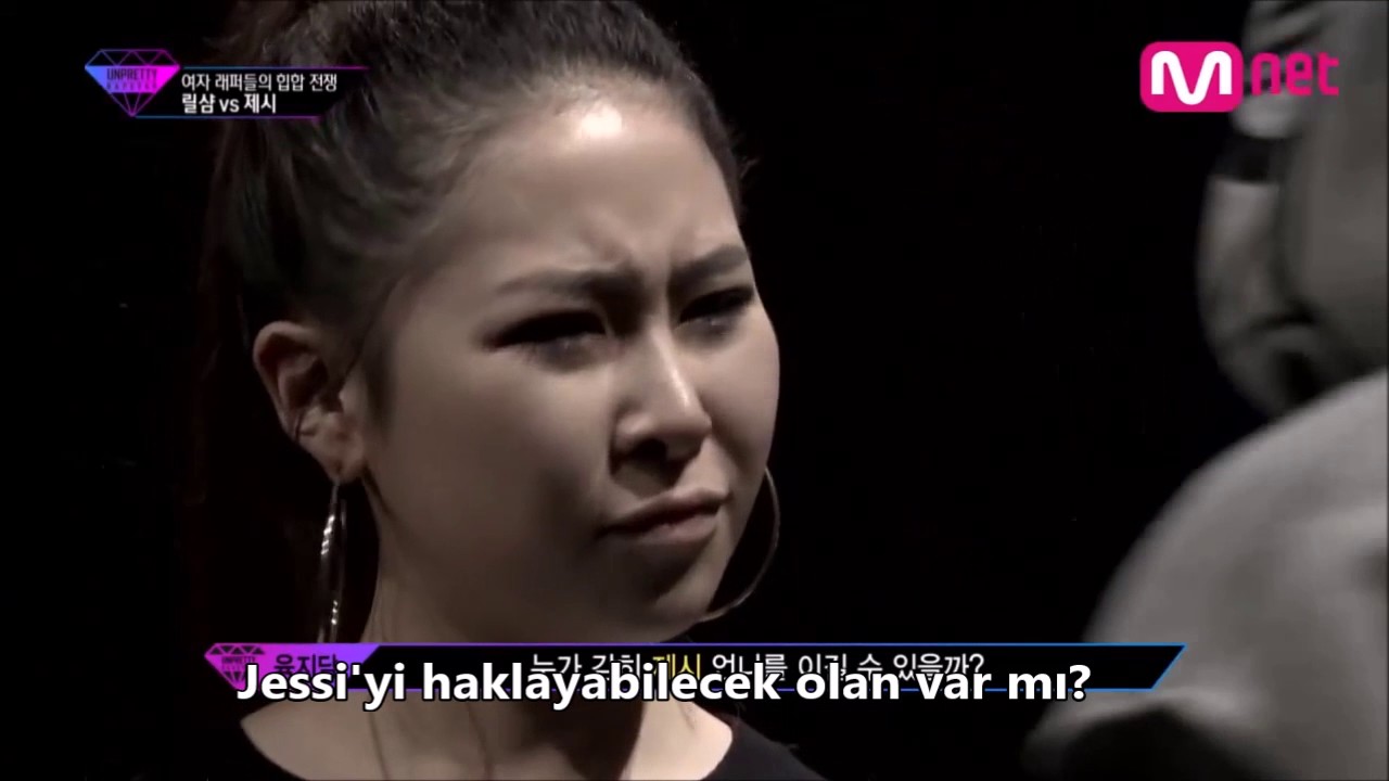 [TR SUB.] Unpretty Rapstar Jessi vs. Lil Cham Diss Battle Türkçe Altyazılı