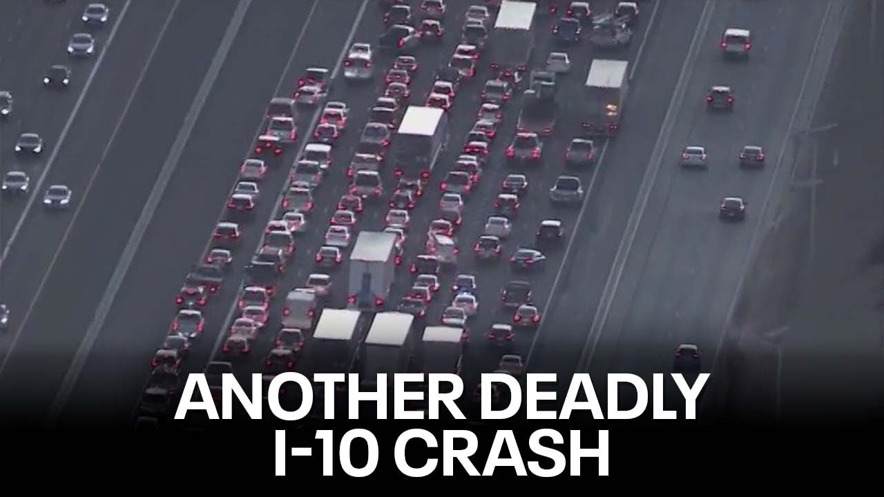 Motorcyclist killed in Phoenix I-10 crash - YouTube