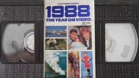Scott Lambert Presents 1988 The Year On Video