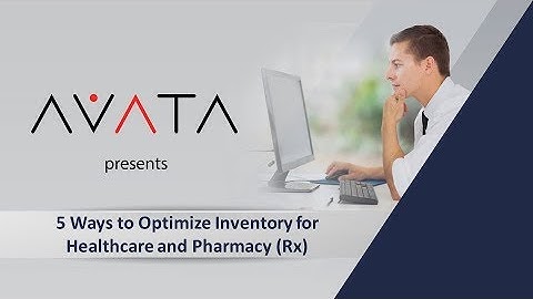 Webinar: 5 Ways to Optimize Inventory Management