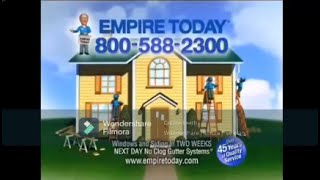 Old 2005 Empire Today Windows Ad End Tag With All Jingles Collection