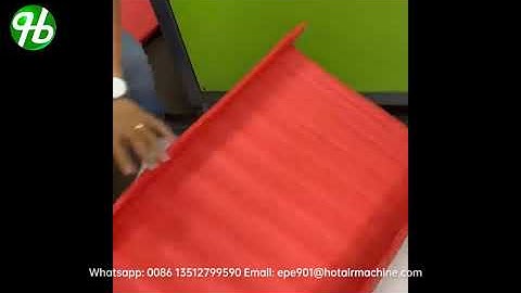 PE Foam L & U Profile Machine / PE Edge Protector Foam Laminating Machine