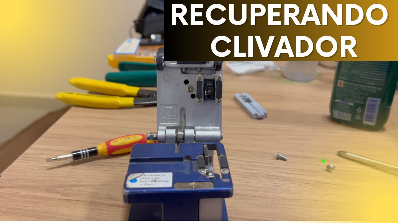 CLIVADOR QUEBRANDO FIBRA. SERÁ QUE DAR PARA RECUPERAR? | DIA A DIA DE PROVEDOR #fibraoptica #telecom