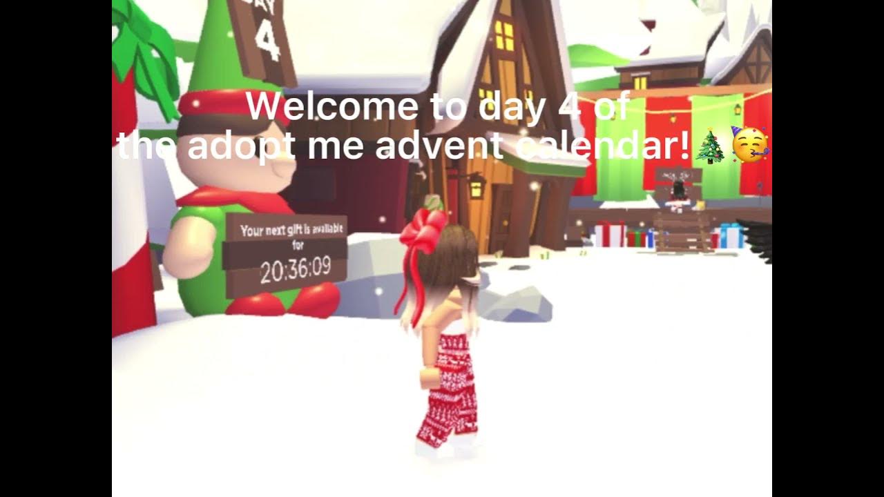 Day 4 of the adopt me advent calendar!🎀🤩🥳🎄 YouTube