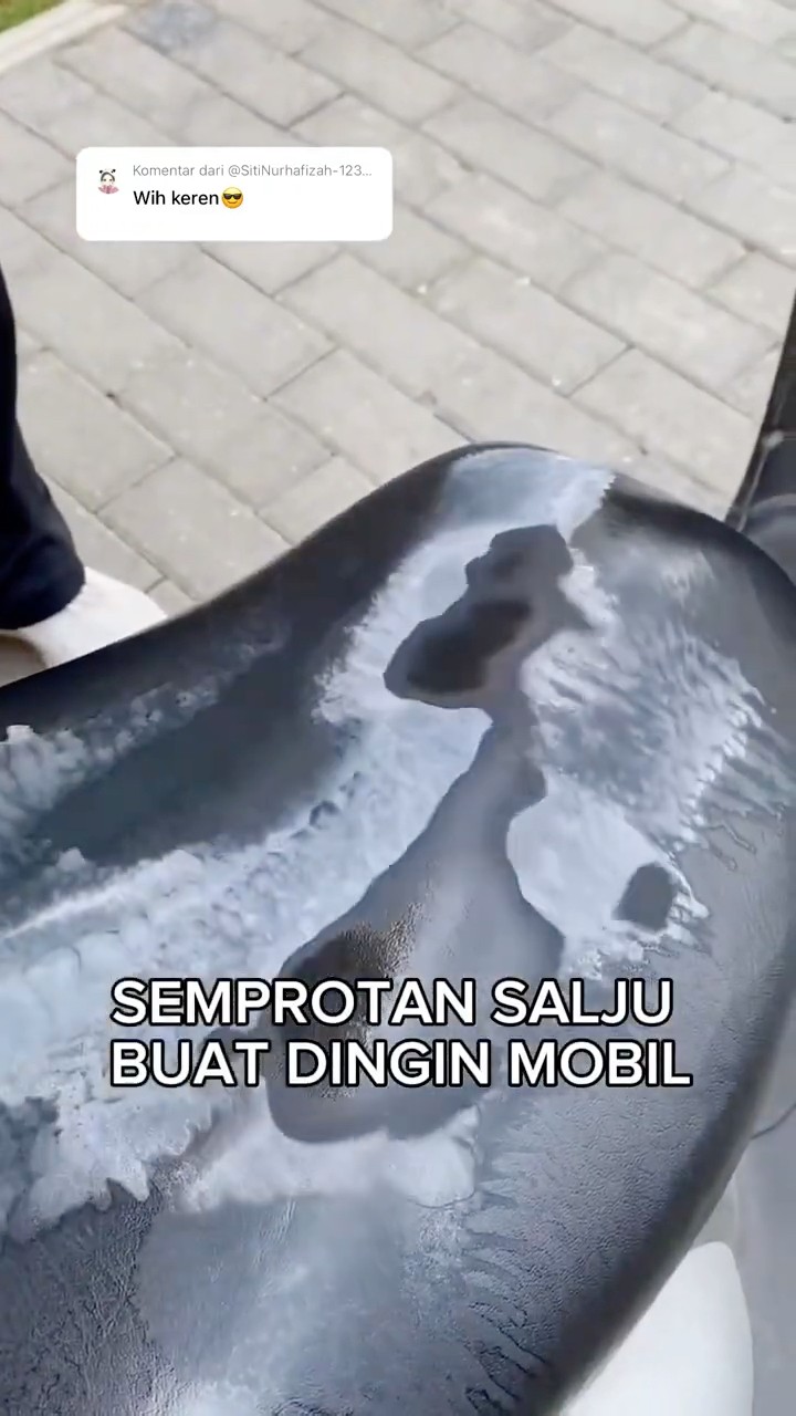SNOW SPRAY BISA BUAT JOK MOTOR LOH
