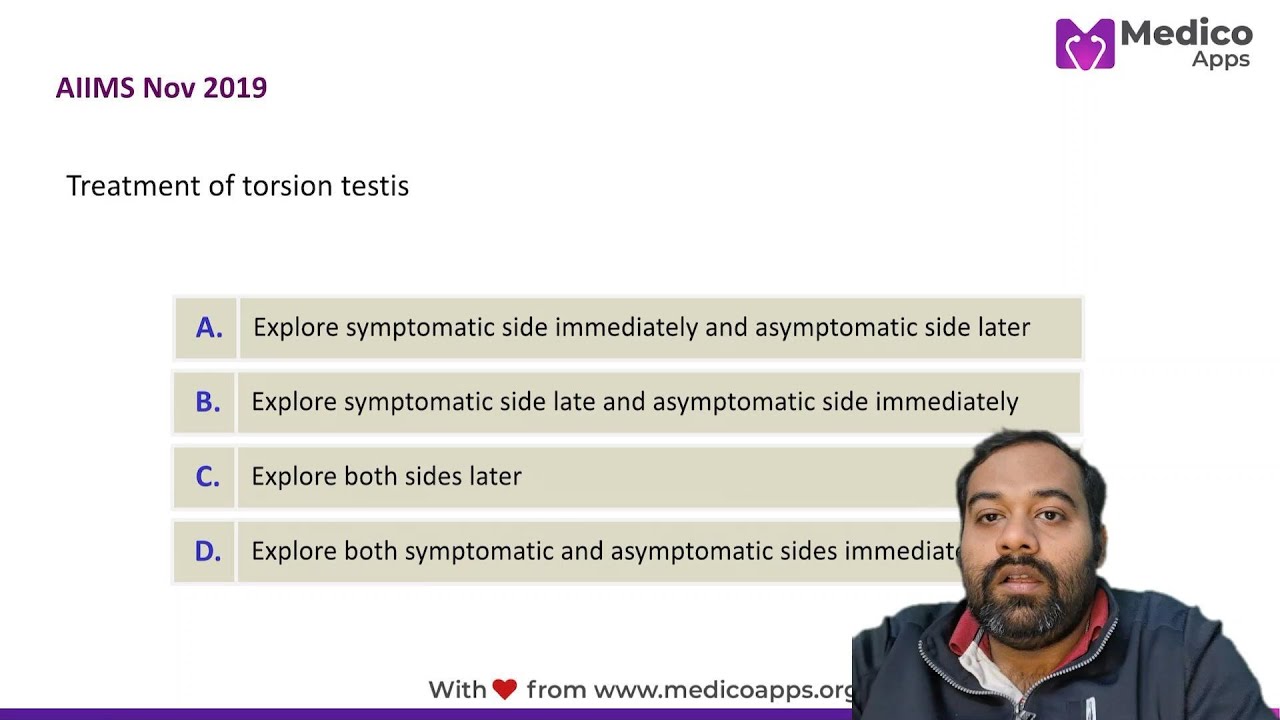 🚨 Неотложная ситуация: перекрут яичка | Тест с множественным выбором по теме «Наиболее важные слу...