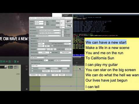 Creating a Lyric Video in REAPER