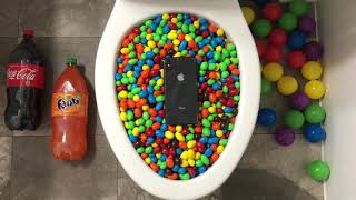 Will it Flush? - Coca Cola, Fanta, Mirinda Balloons and iPhone 12