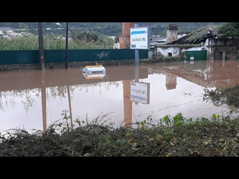 INUNDAÇÕES EM LISBOA-LOURES / FLOODING IN LISBON - LOURES / SITUAÇÃO CAÓTICA