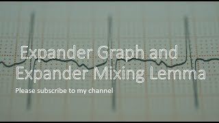 Expander Graph and Expander Mixing Lemma