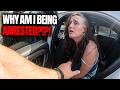 Wild Woman Won’t Let Cops Arrest Her “Brother”... He Denies Knowing Her!