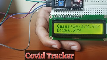 Simple Covid Tracker using NodeMCU | iOT Projects