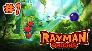 A SELVA SELVAGEM | Rayman Origins #1