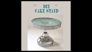 Dollar Tree Cake Stand | Dollar Tree DIY