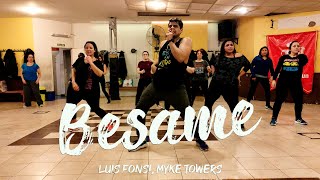 Besame - Luis fonsi ft. Myke Towers - Zumba - JRixio Choreography