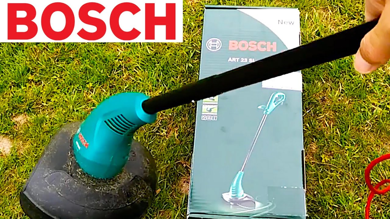 basen Cater Procent HOW TO CHANGE STRIMMER LINE ON BOSCH ART 23 L ...or is it trimmer? - YouTube