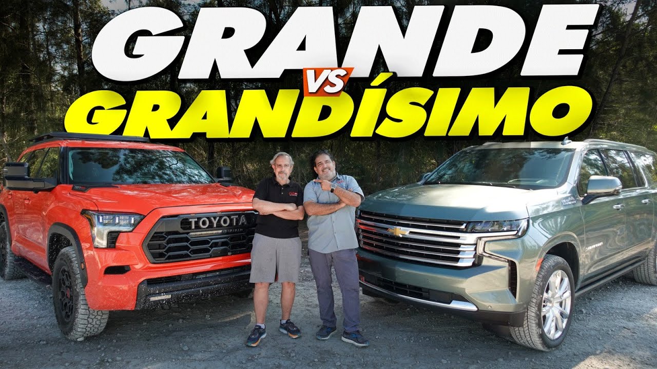 Toyota Sequoia vs Chevrolet Suburban: Duelo de SUV pesos pesados ???? ...