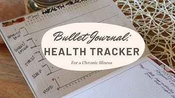 Bullet Journal Health Tracker for Chronic Illness