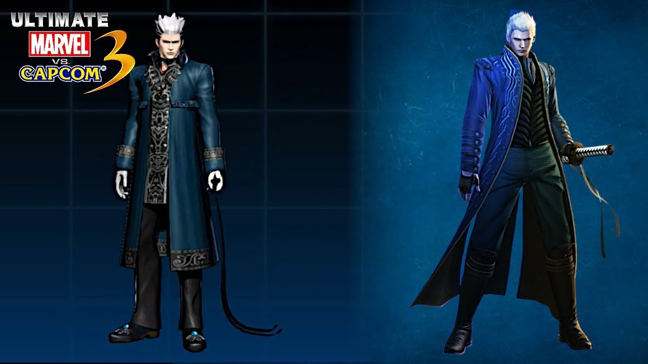 BETA) DMC5 Vergil - Character Moveset [Ultimate Marvel vs Capcom 3] [Mods]