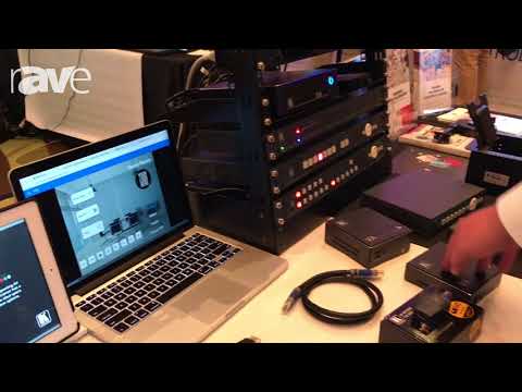 E4 AV Tour: Kramer Electronics Shows Kramer Control System, VIA Wireless Presentation, Collab Device