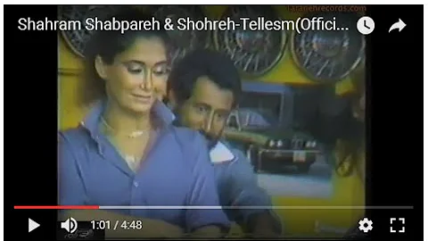 Shahram Shabpareh & Shohreh-Tellesm شهره ـ طلسم