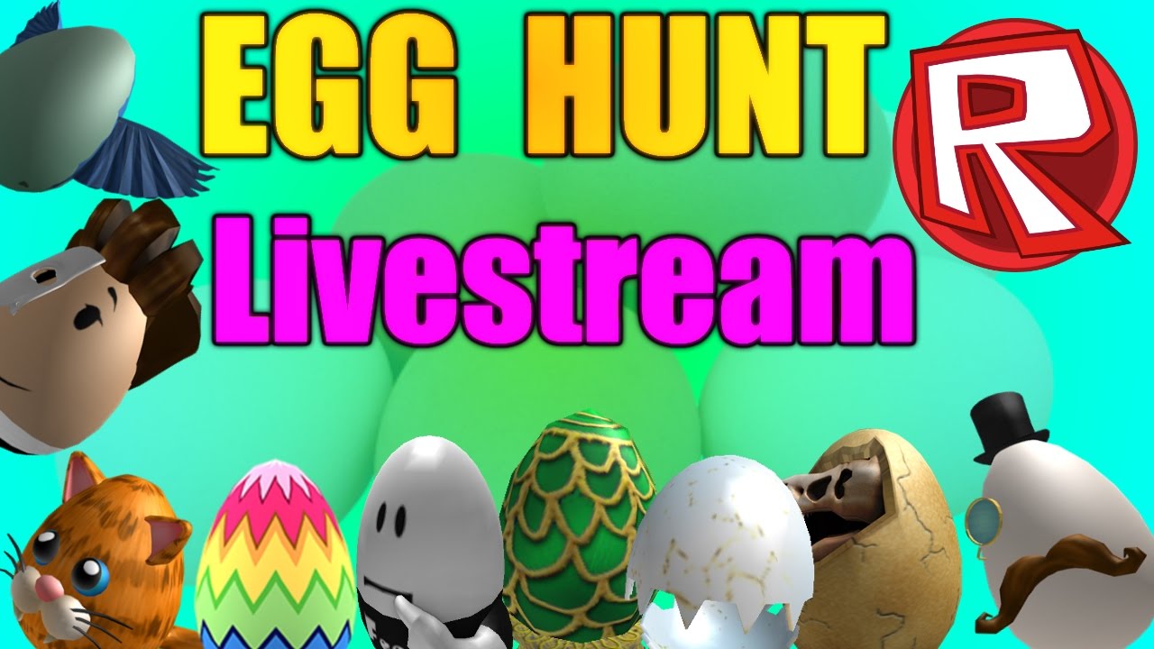 EGG HUNT ROBLOX LIVESTREAM 1 YouTube