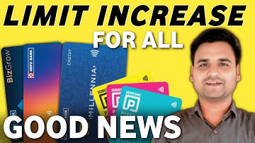 Hdfc Credit Card Limit Increase Offer For All | Hdfc Lifetime Free  Limited Offer 