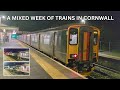 A mixed week of trains in Cornwall - including some celeb sheds! 