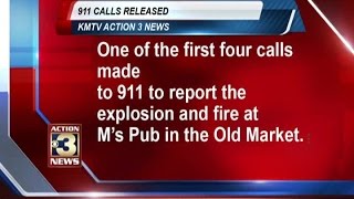 AUDIO: First of four calls to 911 reporting Old Market explosion and fire