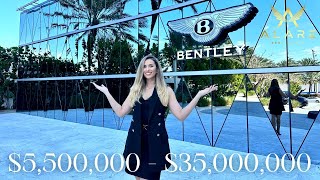 Touring Bentley Residences, Sunny Isles Beach, FL with a Car Elevator for your SuperCars!