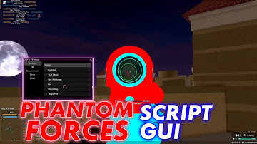 ROBLOX Phantom Forces Script Hack Aimbot & ESP, Wallbang - Phantom Forces GUI
