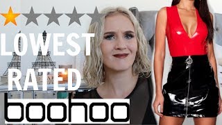I BOUGHT THE LOWEST RATED ITEMS ON BOOHOO screenshot 5