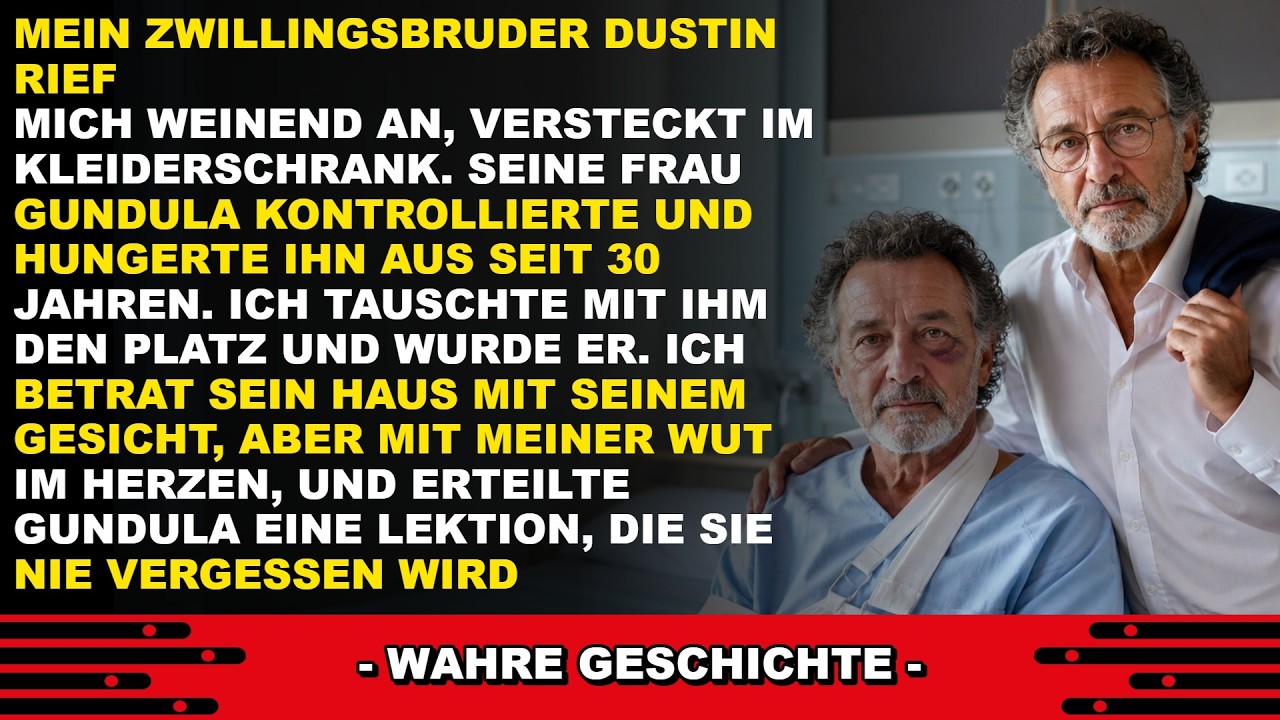 Es war ein Dienstag, so ein ganz normaler Tag, als mein Handy klingelte. Mein Zwillingsbruder Dustin, den ich seit Monaten nicht gesehen hatte, rief mich per Video an. Ich dachte, er will mir was...